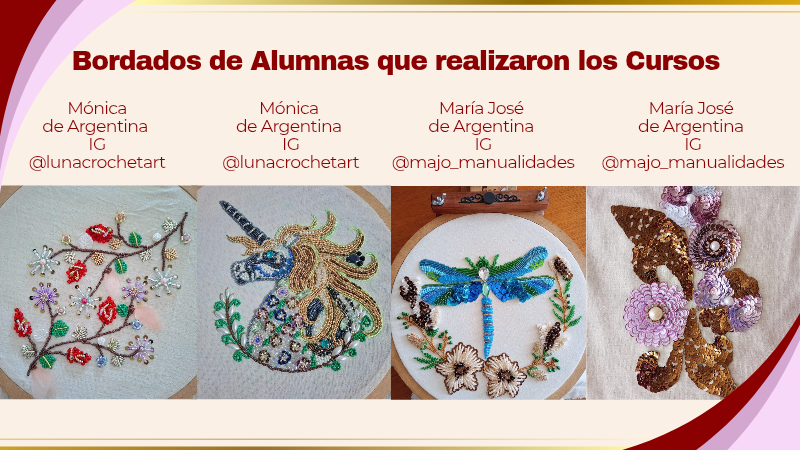 Bordados de Alumnas